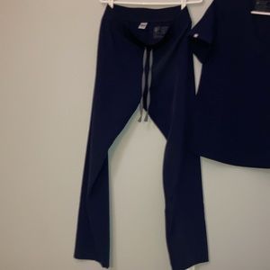 Figs scrub pants. Medium tall navy